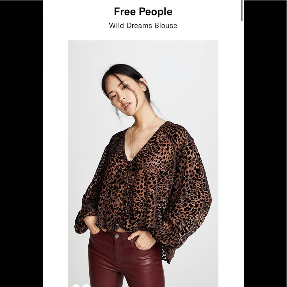 Free People Wild Dreams Blouse